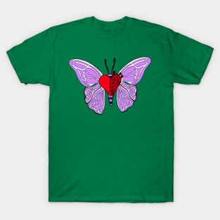 Butterfly light purple T-Shirt